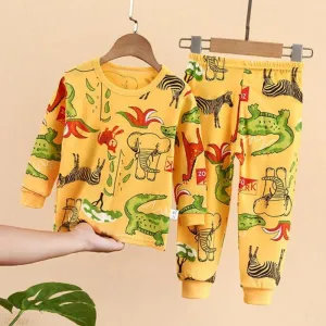 2-piece Pajamas Sets for Toddler Boy Wholesale Children's Clothing