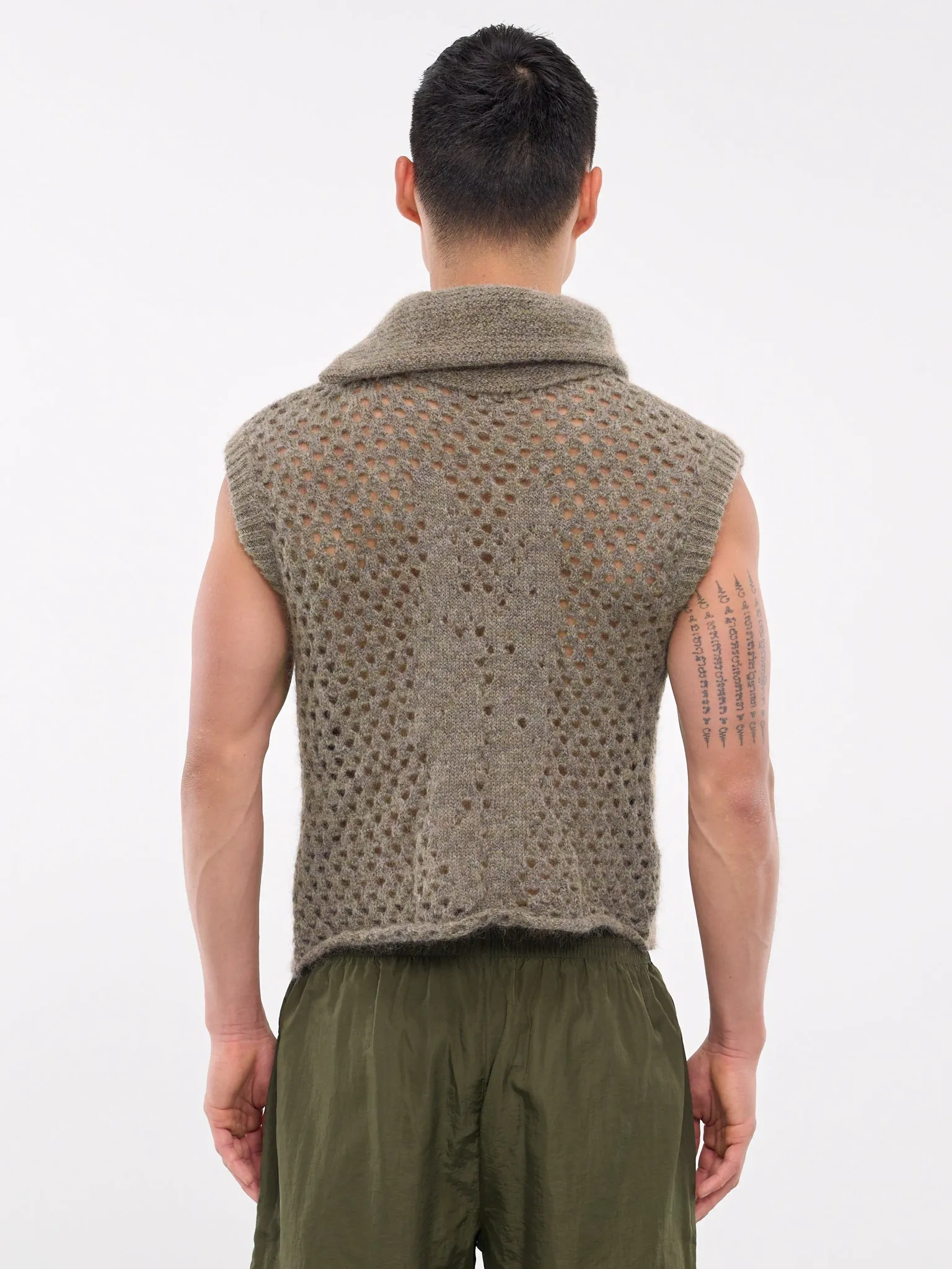 Alocasia Lace Technical Gillet (230007-KHAKI-MULTI)