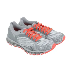 Asics Gel Quantum 360 Knit T778N-9696 Womens Gray Low Top Athletic Running Shoes