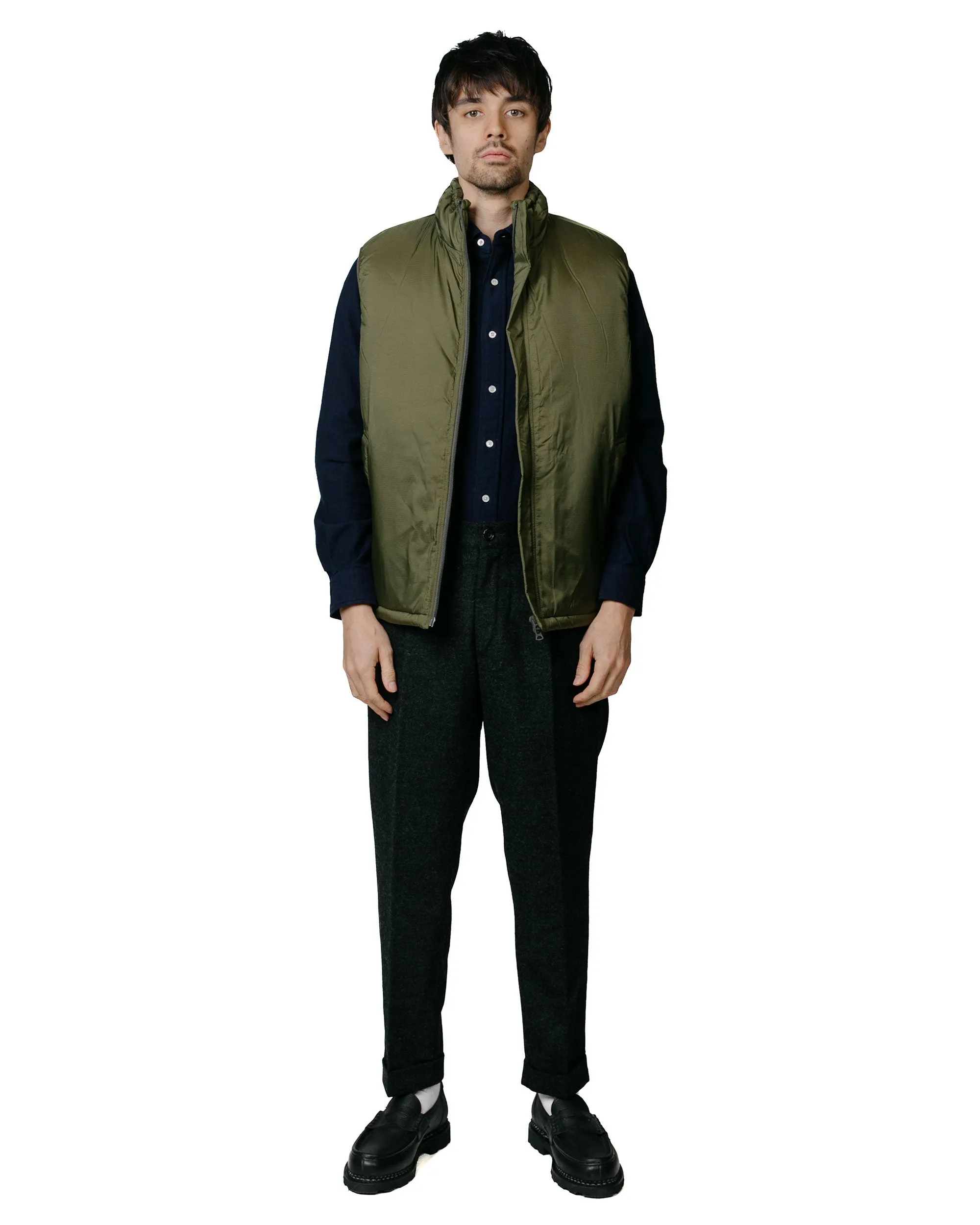 Beams Plus MIL Puff Vest Nylon Ripstop Olive