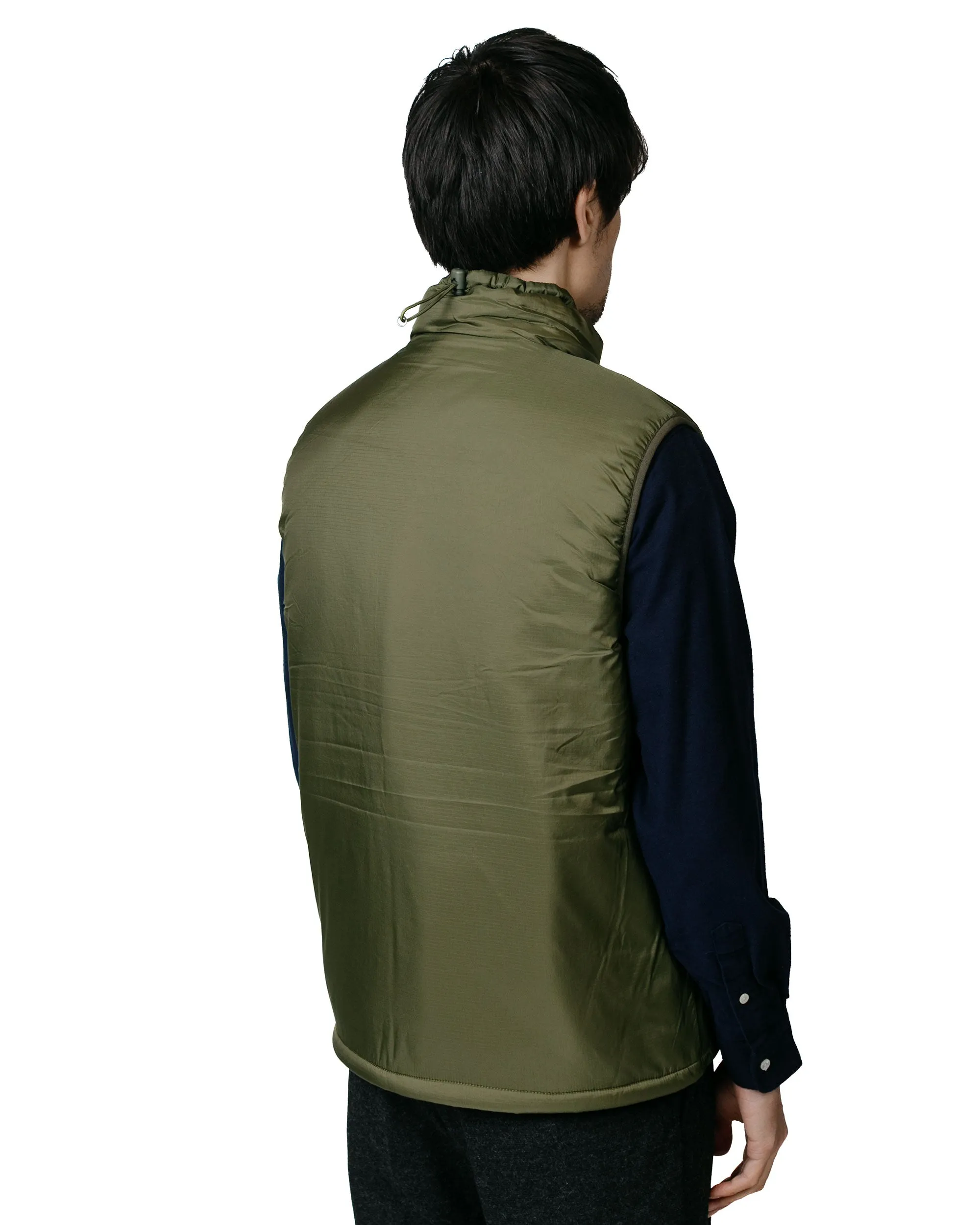 Beams Plus MIL Puff Vest Nylon Ripstop Olive