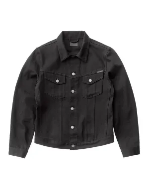 Billy Dry Denim Jacket Black