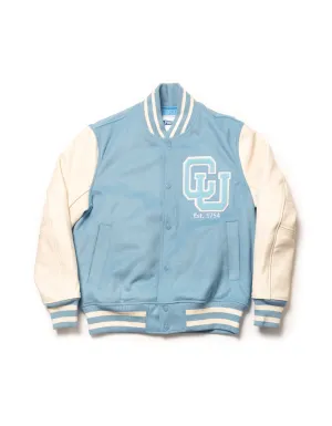 COLUMBIA VARSITY JACKET - LIGHT BLUE