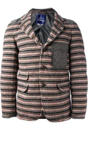 Duvetica Padded Multi Colored Button Up Jacket