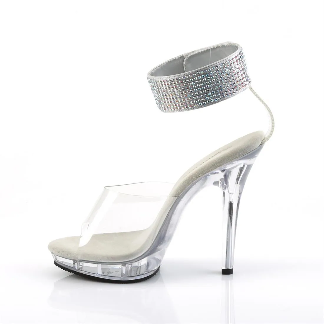 Foot Fetish- Sexy Clear Stiletto Shoes