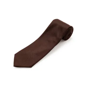 Fox 3 Fold Brown Self-tipped Anniversary Edition Tie