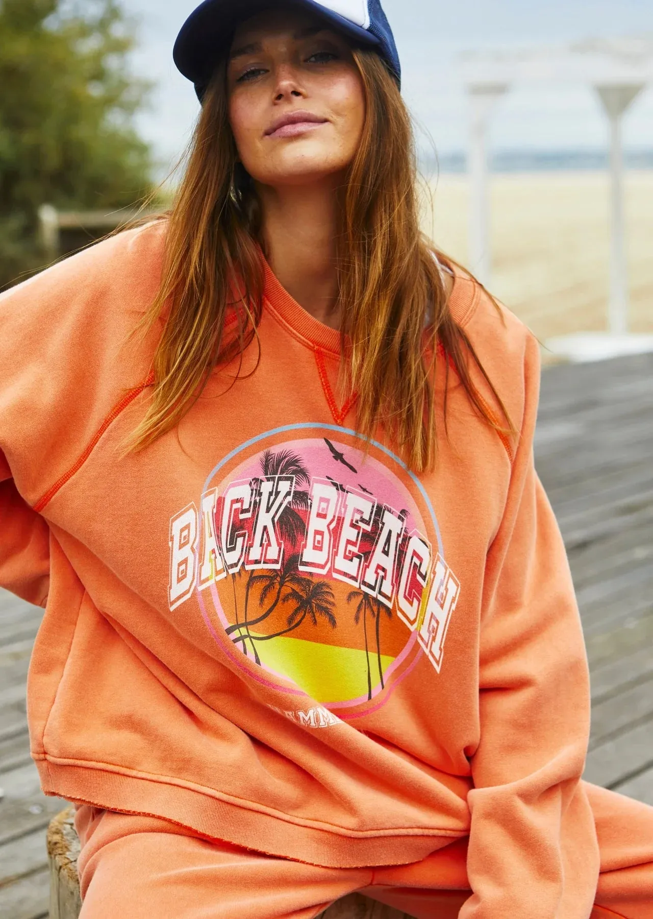 Hammill & Co Vintage Back Beach Sweat