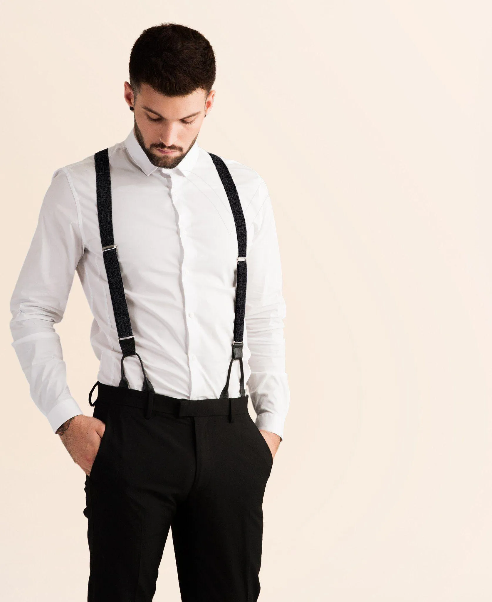 JJ Suspenders Classic Fabric Suspenders