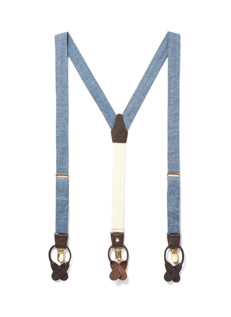 JJ Suspenders Classic Fabric Suspenders