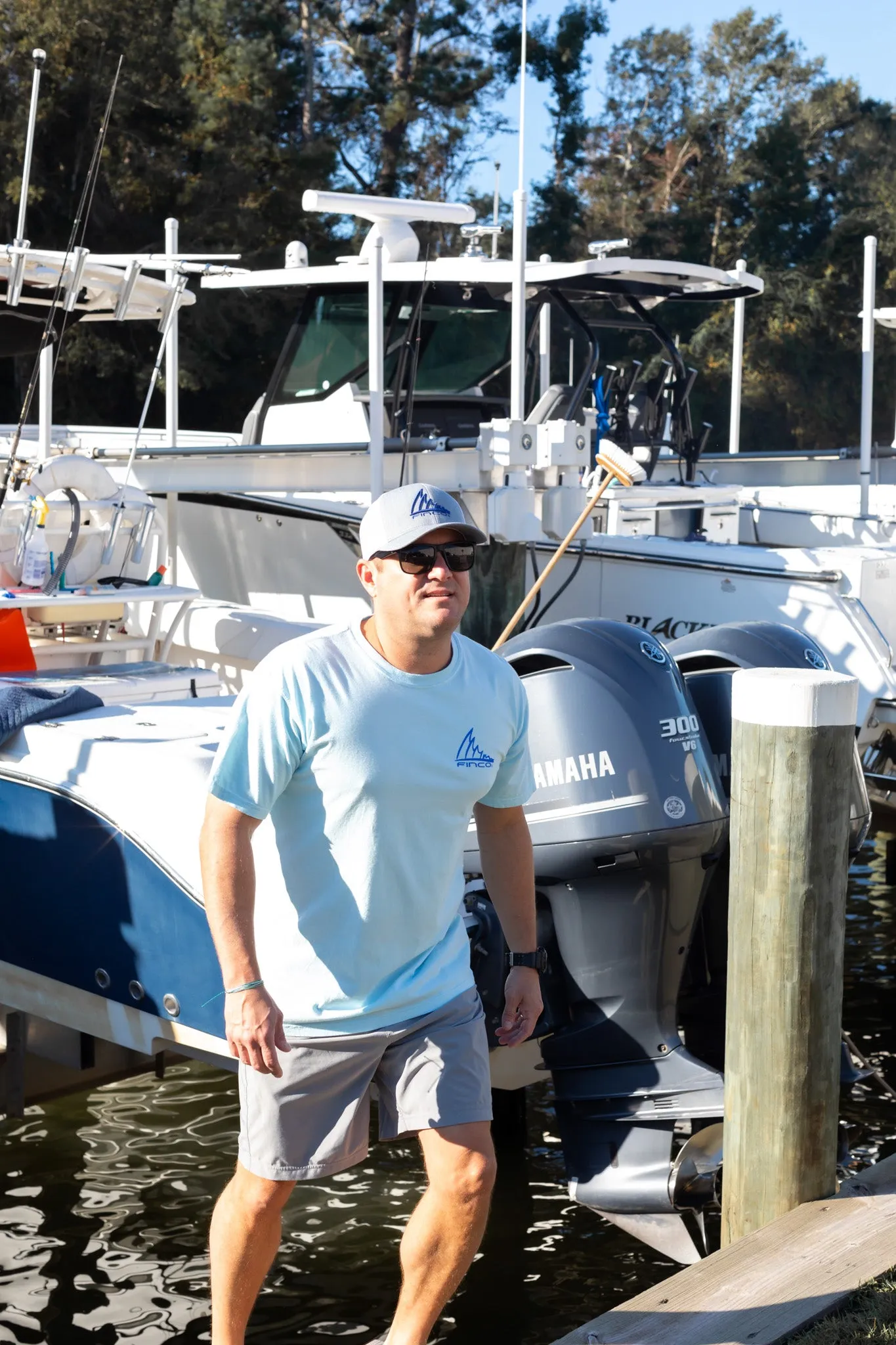 Mahi Short Sleeve Dockside Cotton in Chambray