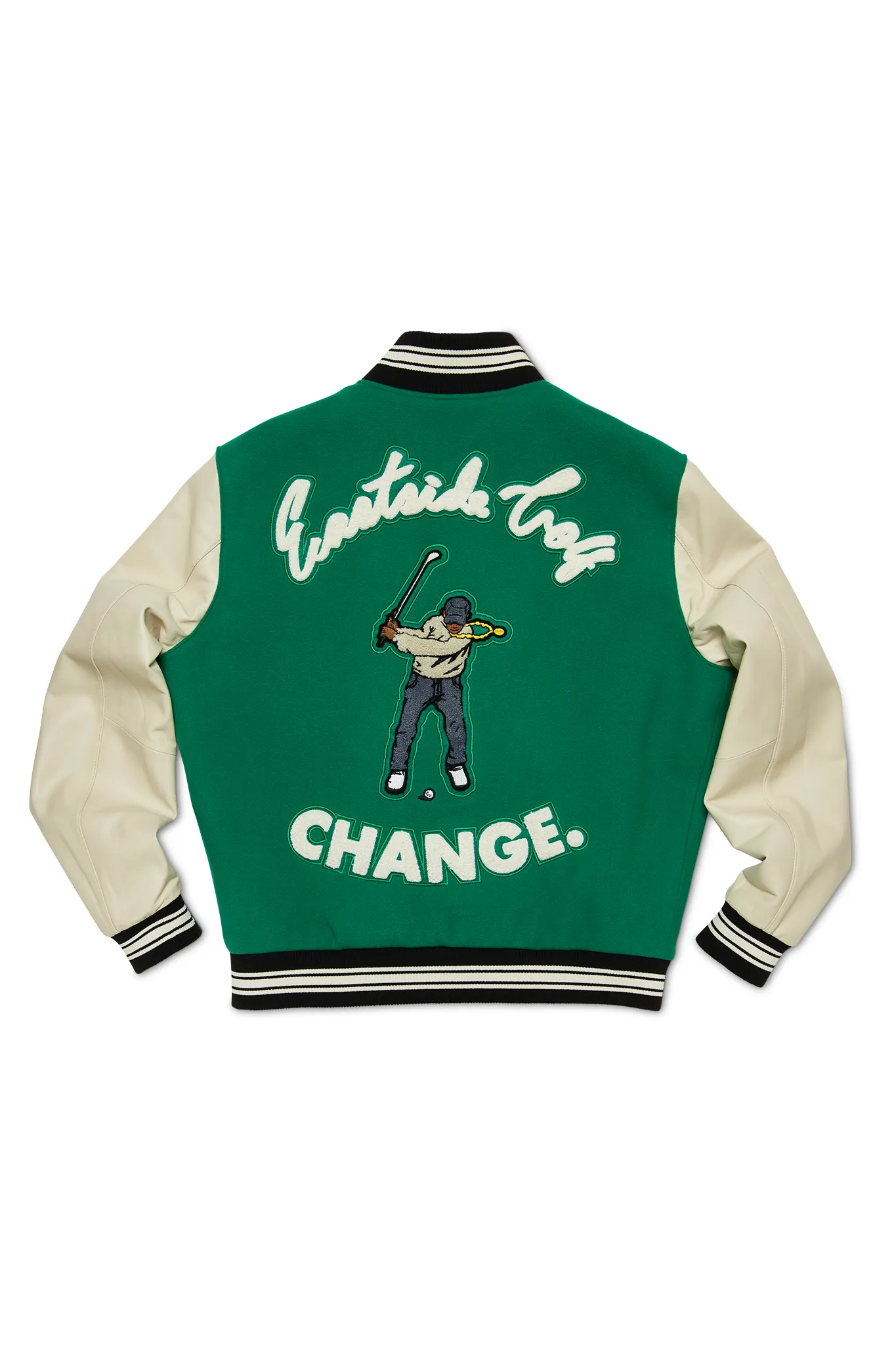 Men's 1961 Change Varsity Jacket Golf Green