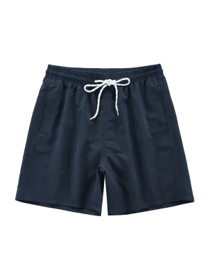 Men's Drawstring Pocket Casual Beach Shorts