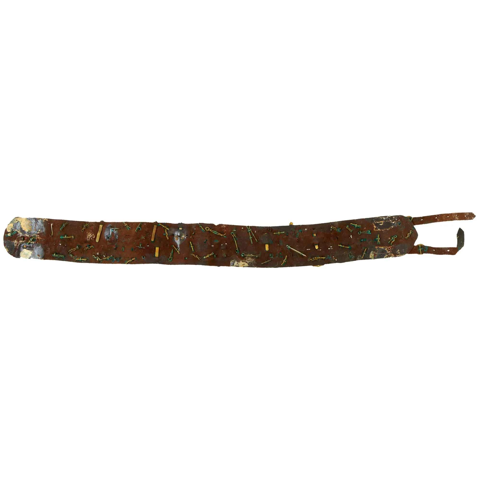 Original Australian WWI Souvenir Hate Belt With 50 Attached Items