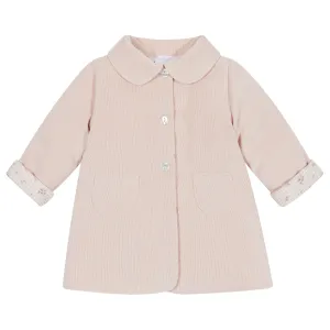 Pink Corduroy Reversible Coat