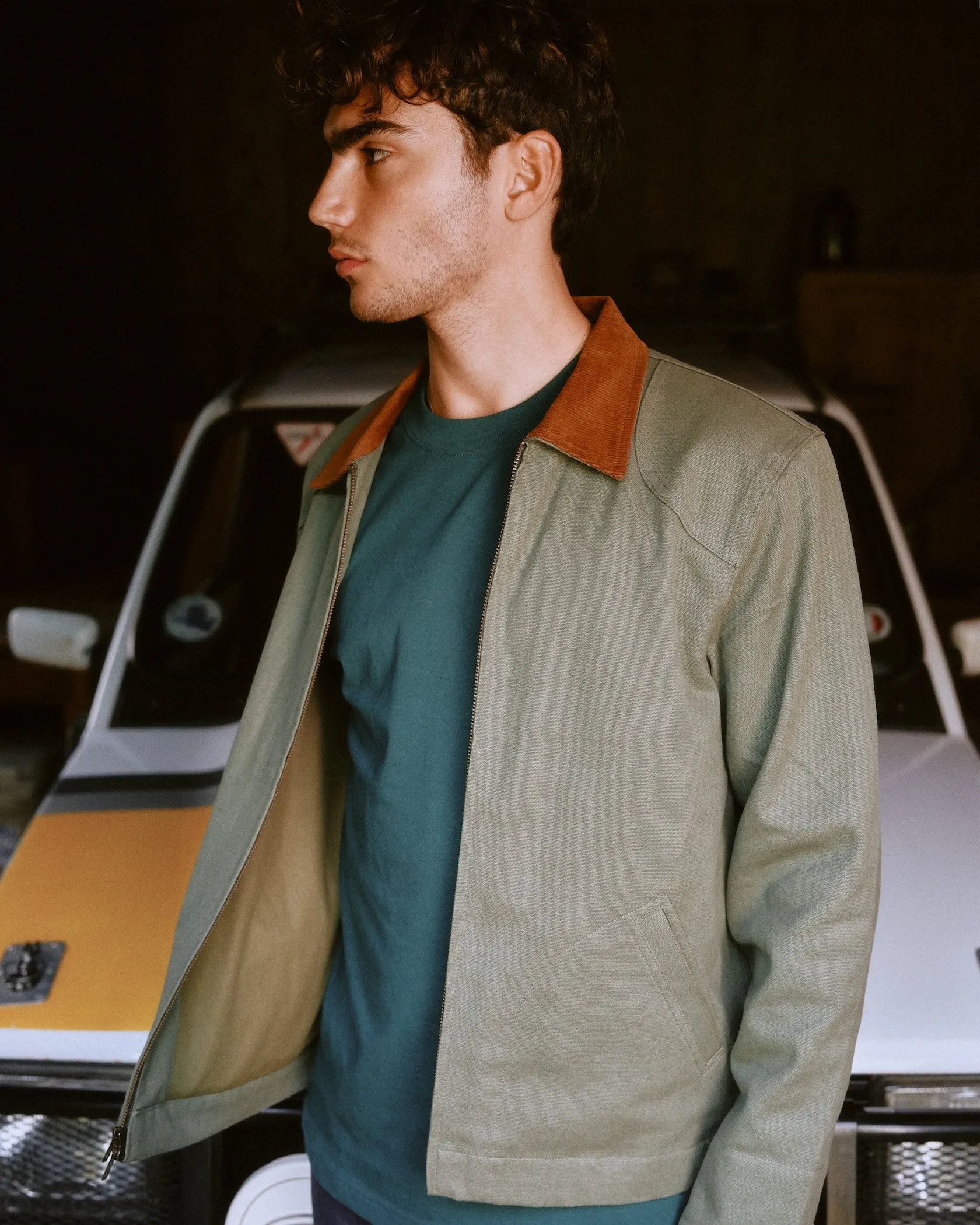 Shire Jacket - Canvas Lined - Green