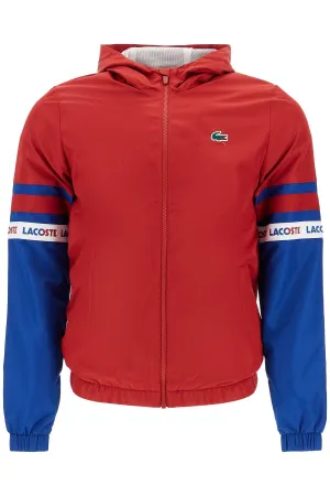 SPORTY JACKET WITH CONTRASTING SLEEVES