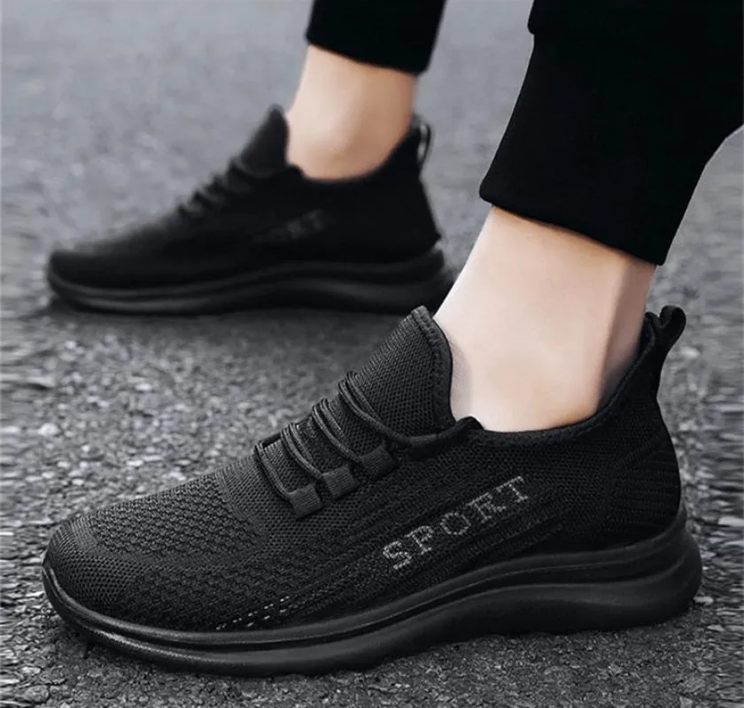 Stylish Breathable Elastic Lace Up Sneakers / Men's Shoes - SF0980