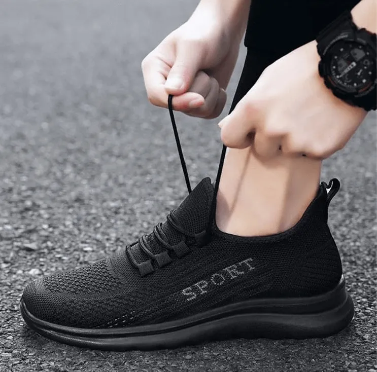 Stylish Breathable Elastic Lace Up Sneakers / Men's Shoes - SF0980