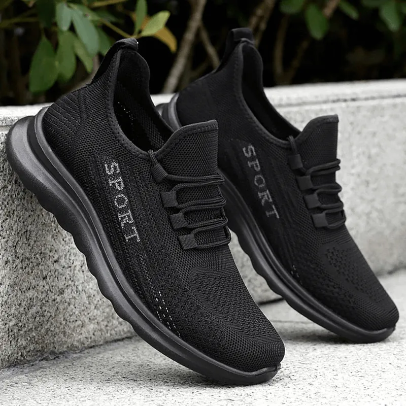 Stylish Breathable Elastic Lace Up Sneakers / Men's Shoes - SF0980