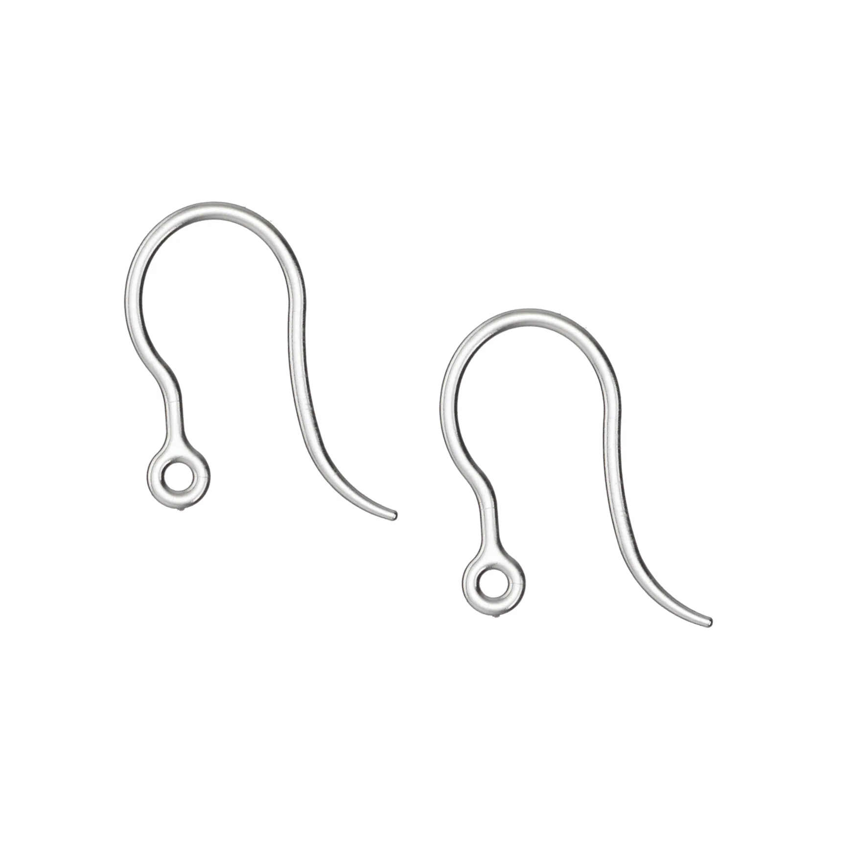 Teardrop Safety Pin Dangles Hypoallergenic Earrings for Sensitive Ears Made with Plastic Posts