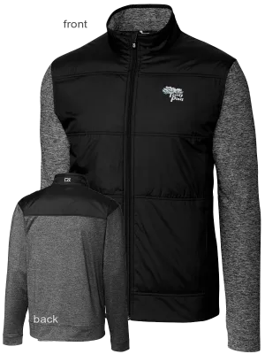 Torrey Pines Men's Stealth Hybrid Quilted Full-Zip Long Sleeve Jacket