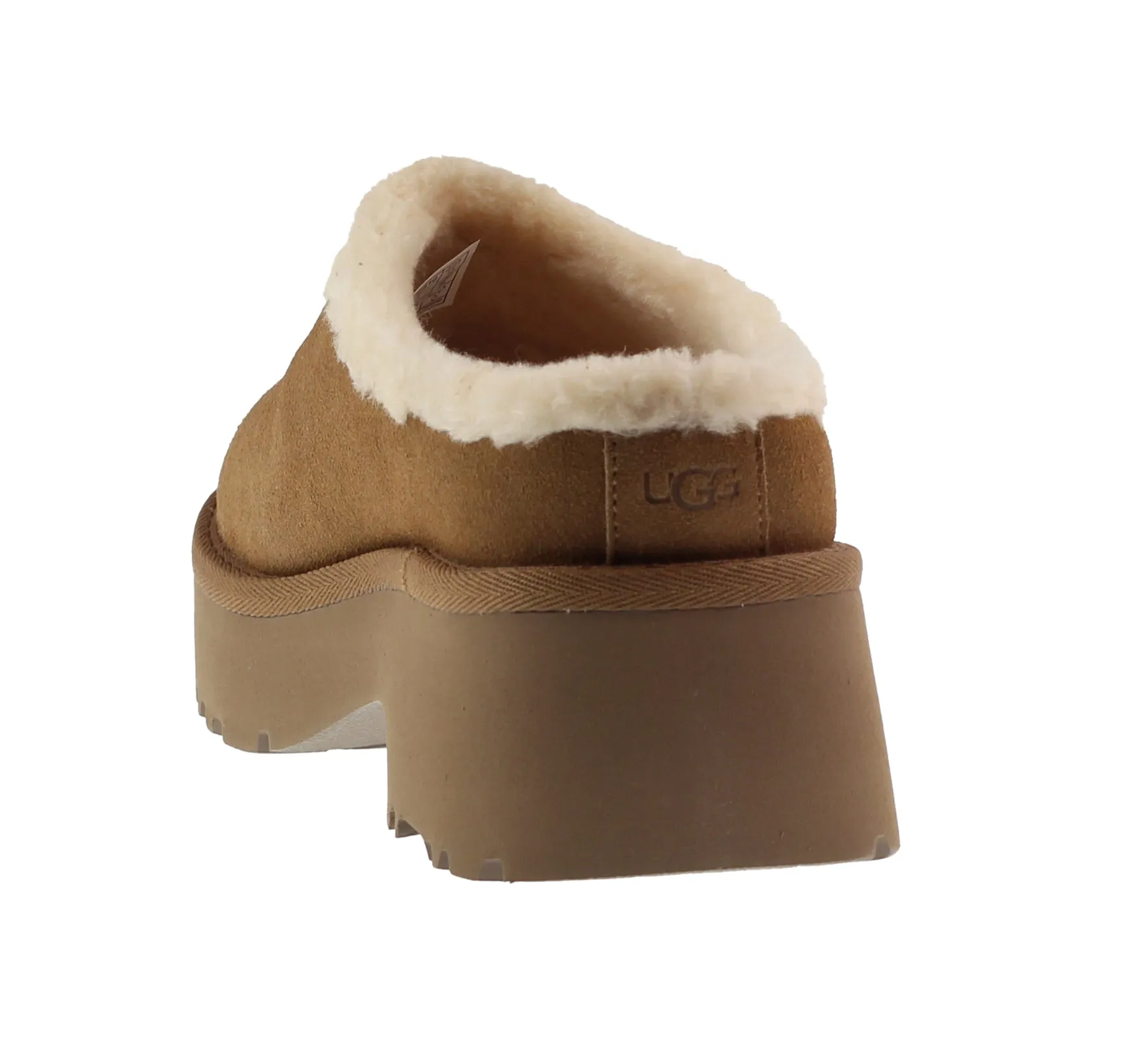 Ugg Boots Womens New Heights Cozy Clog Chestnut