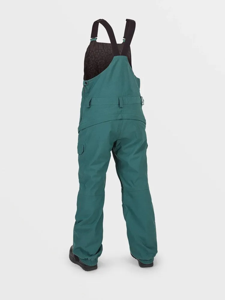 Volcom Creston 3Dstretch Bib Overalls - Balsam