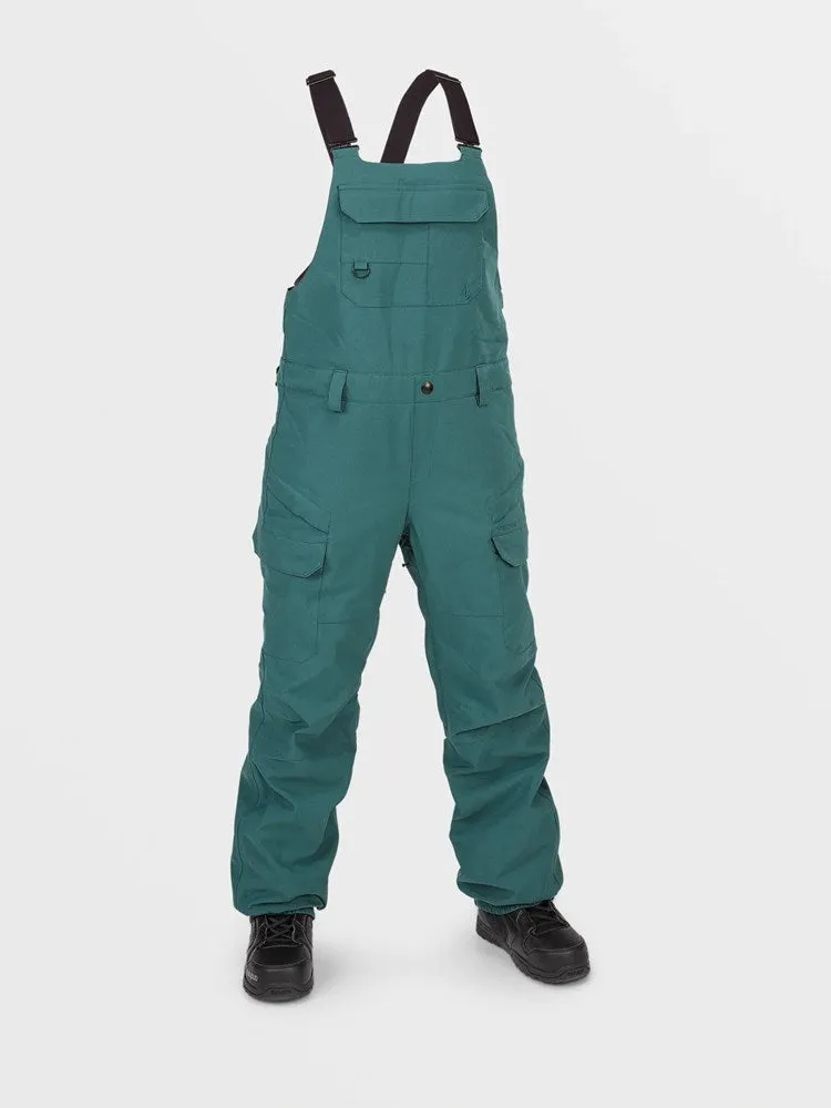 Volcom Creston 3Dstretch Bib Overalls - Balsam