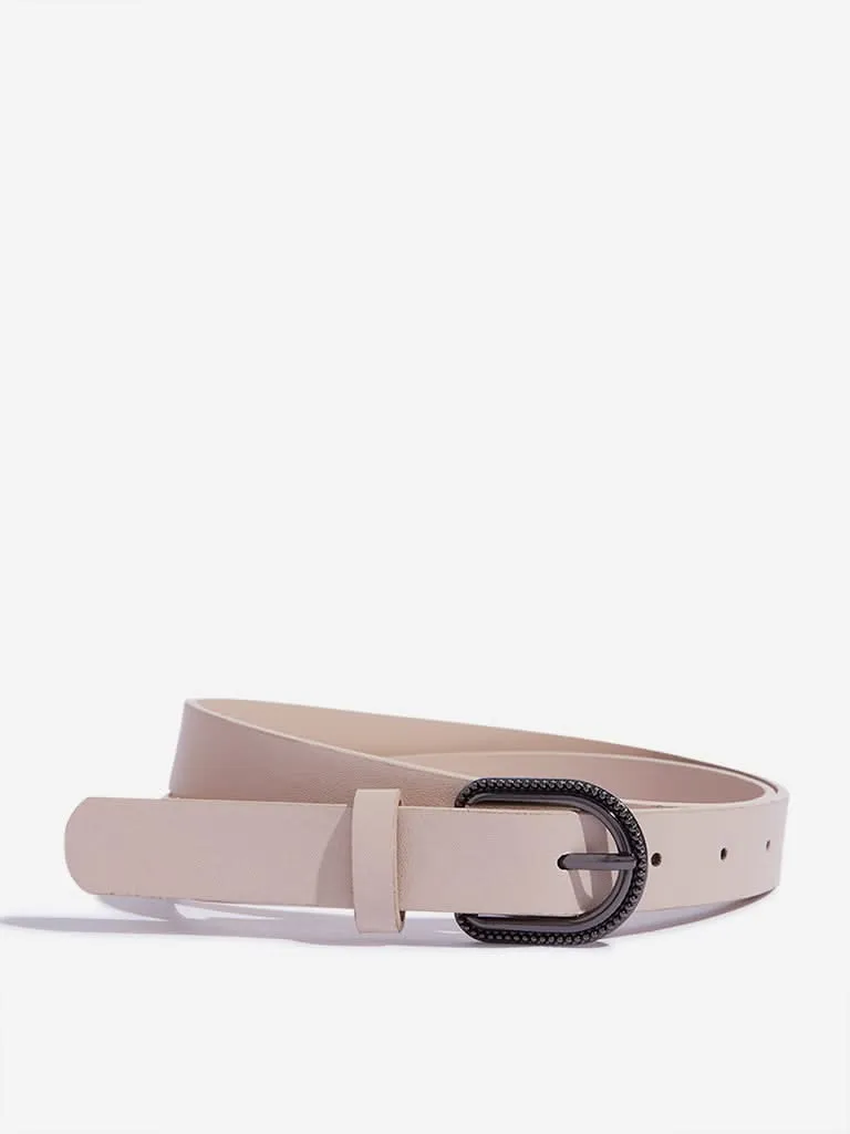 Westside Accessories Blush Pink Belt